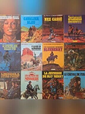 💰BLUEBBERY Vintage Comic Books Lot - Colorful Western Stories